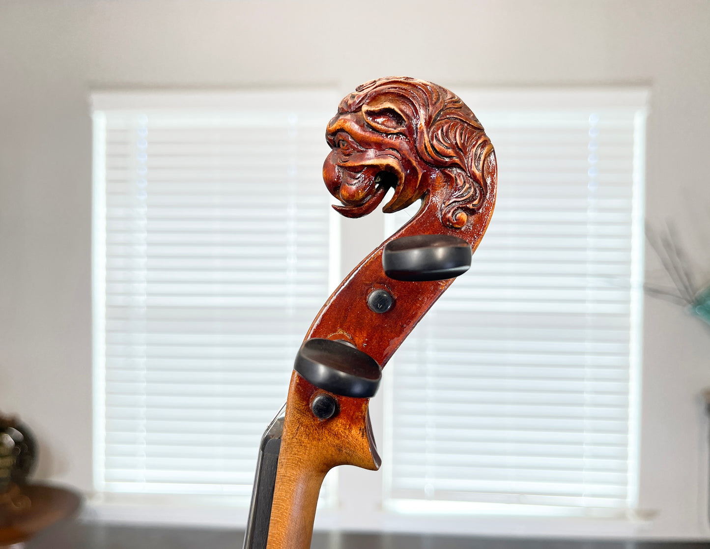 Figured Vintage Neuner Full size violin Mittenwald 4/4