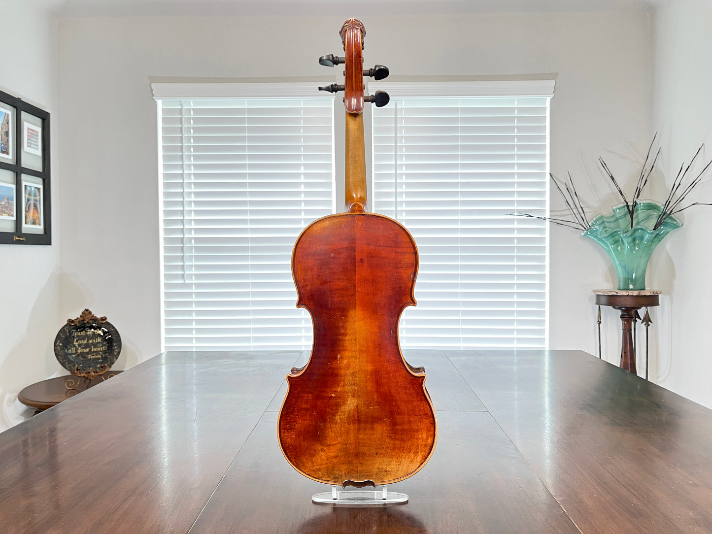 Figured Vintage Neuner Full size violin Mittenwald 4/4