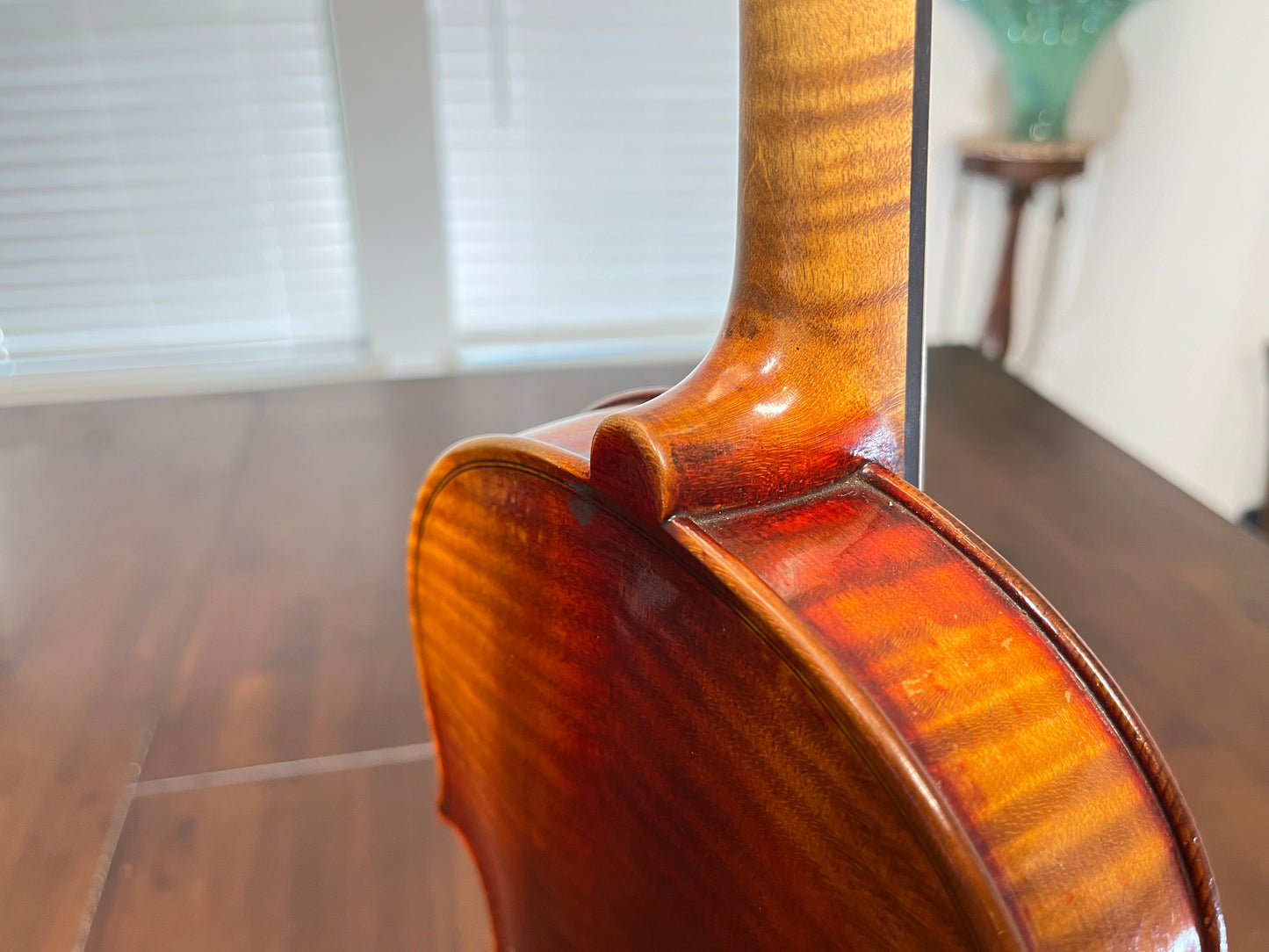 Flamed Albert Goetz Strad Copy 1911 Violin Advanced to Professional Full size 4/4 Diamond accented Tailpiece