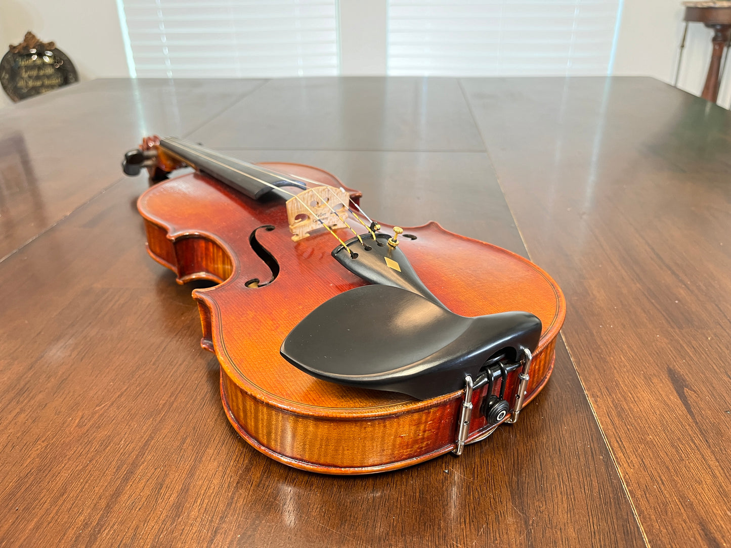 Flamed Albert Goetz Strad Copy 1911 Violin Advanced to Professional Full size 4/4 Diamond accented Tailpiece