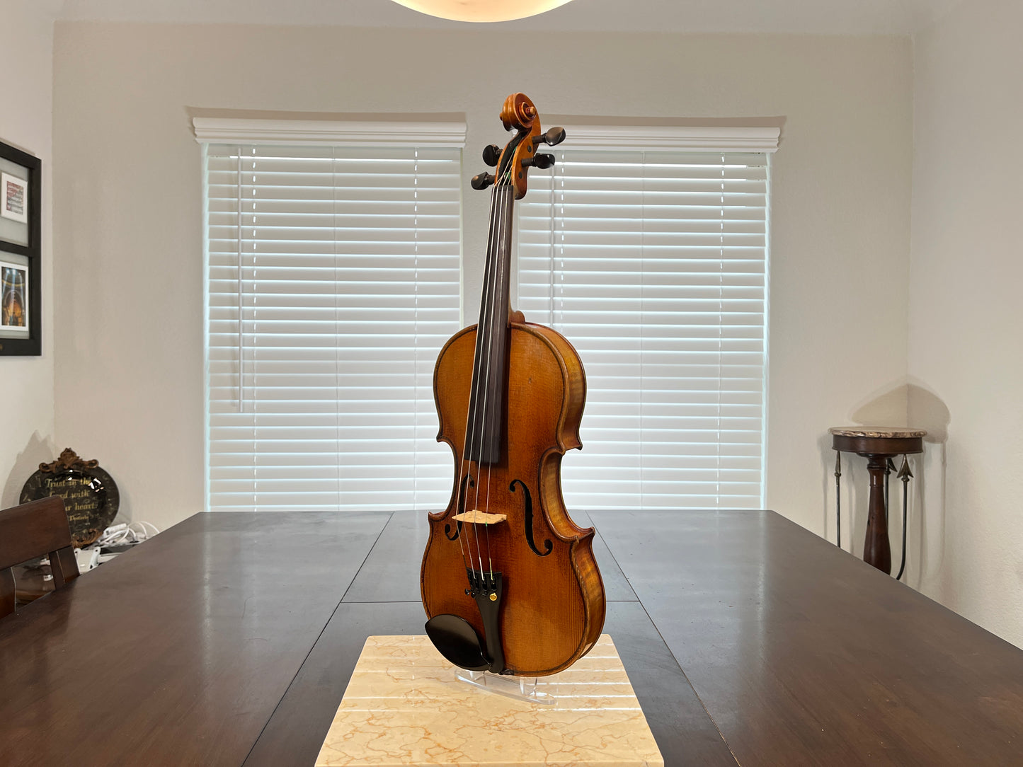 European Full size violin 4/4 Czechoslovokian Strad model 1713 Ready to perform