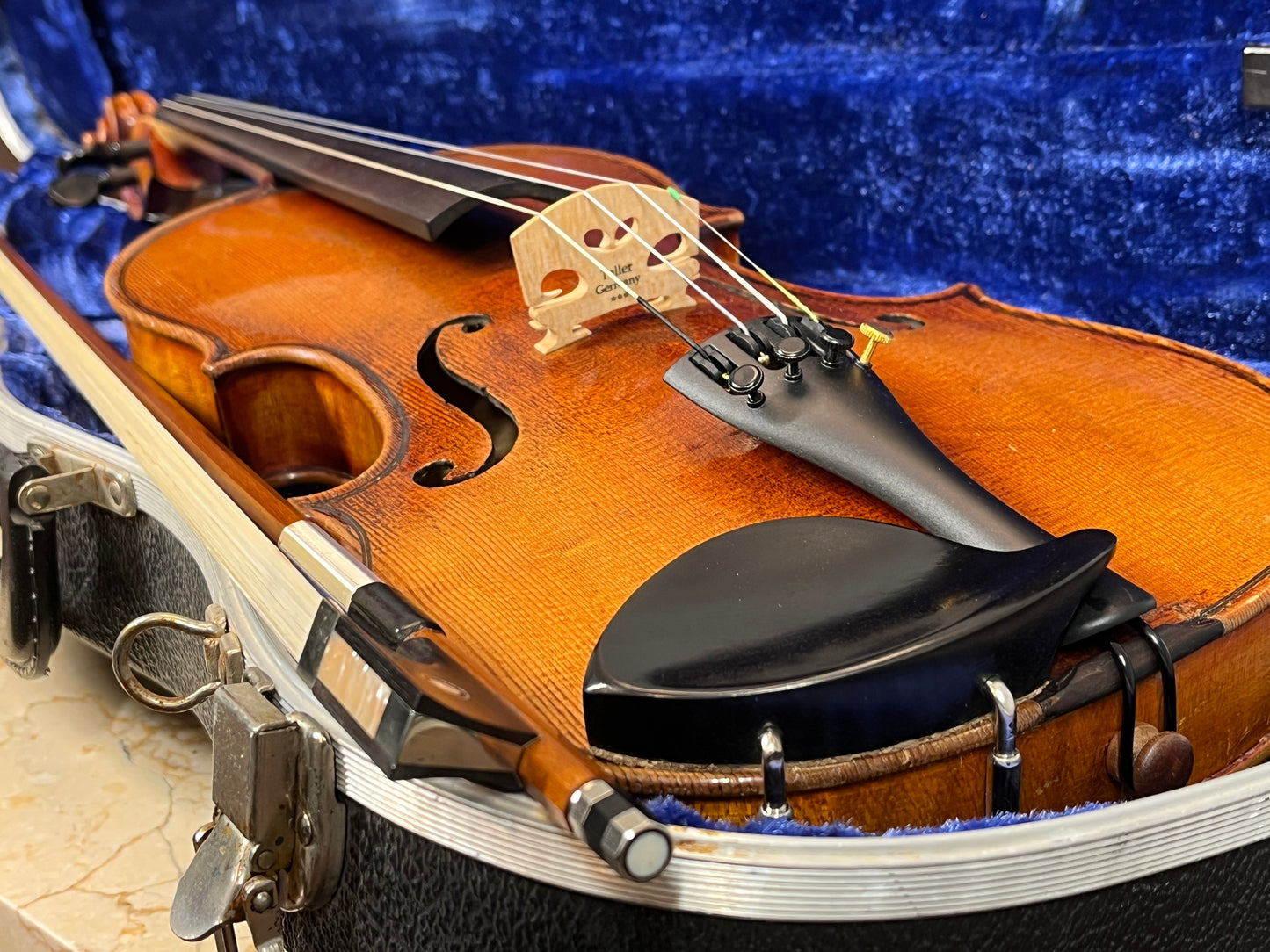 European Full size violin 4/4 Czechoslovokian Strad model 1713 Ready to perform