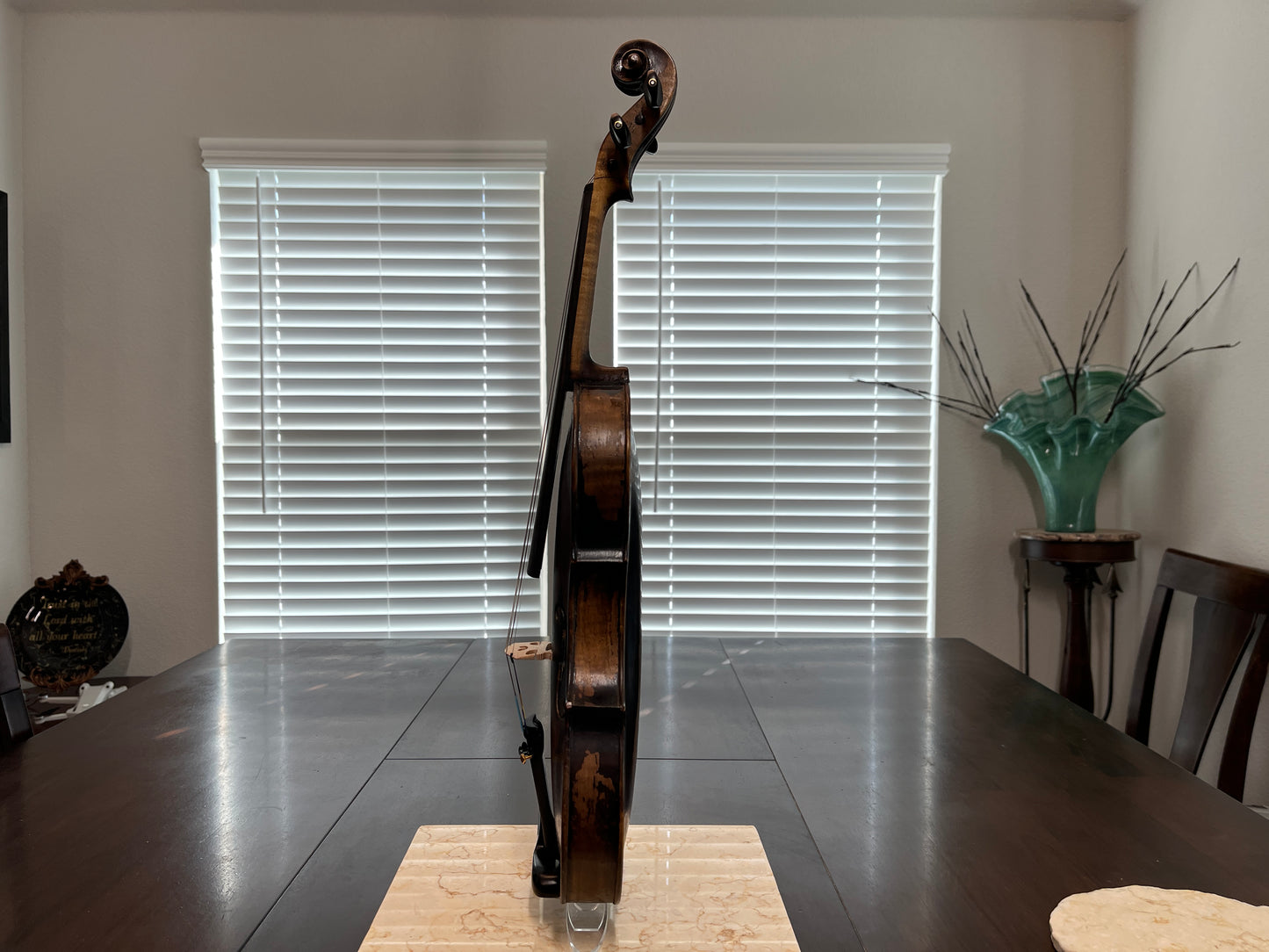 German Josef Klotz copy c. 1880-1920 single piece back violin full size 4/4