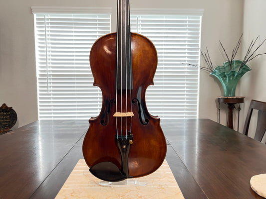 Johann Glass Violin 4/4 full size - with appraisal and Dendro analysis circa 1890