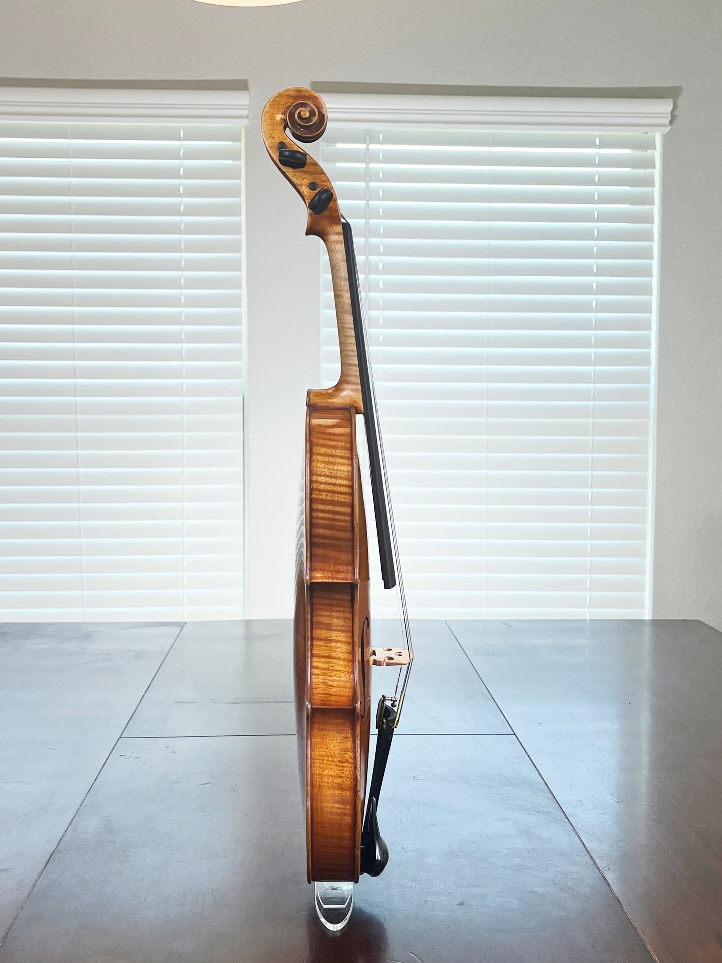 Gustav August Ficker advanced to professional violin made for William Lewis & Son Strad 1960 No. 176 4/4 Full size