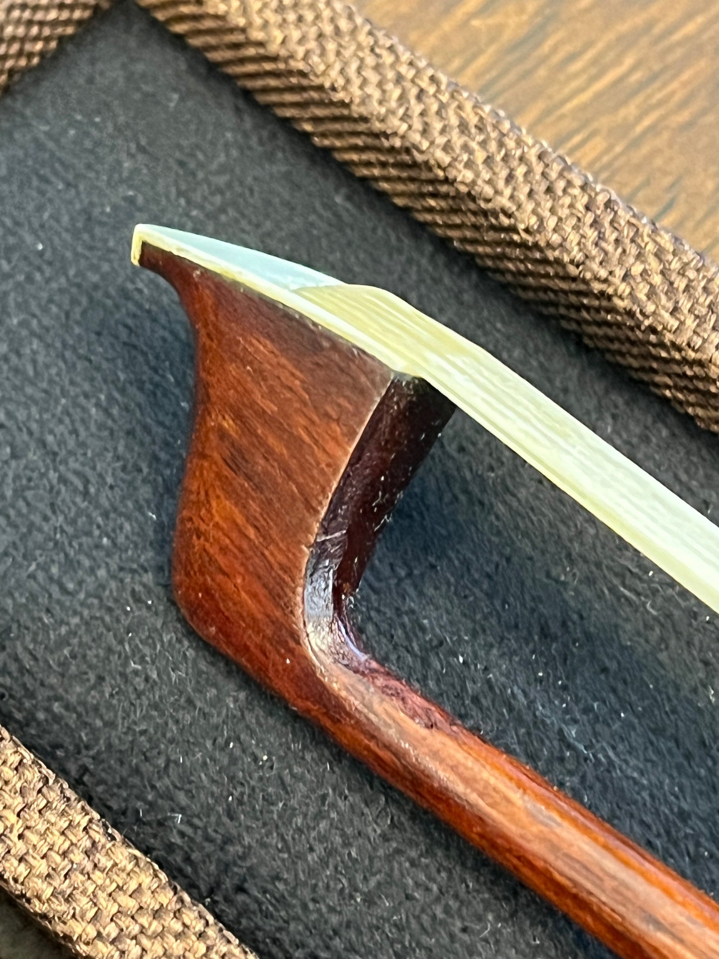 Full size Bow for violin stamped 'Tourte'