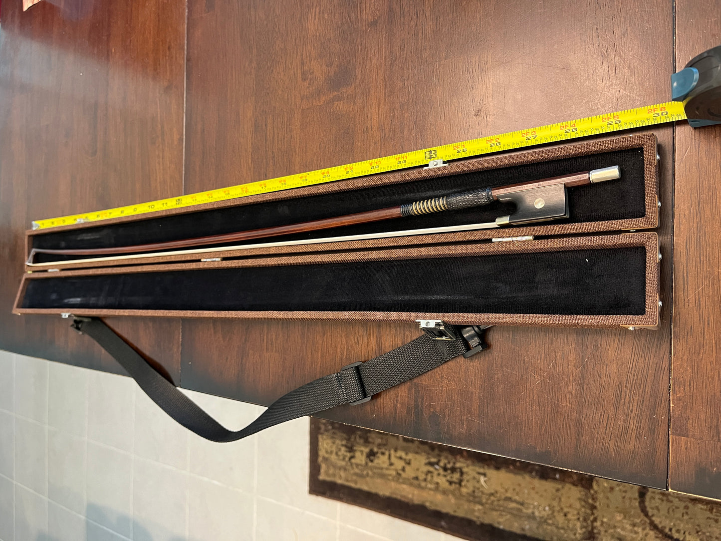 Full size bow for violin stamped 'Pfretzschner'