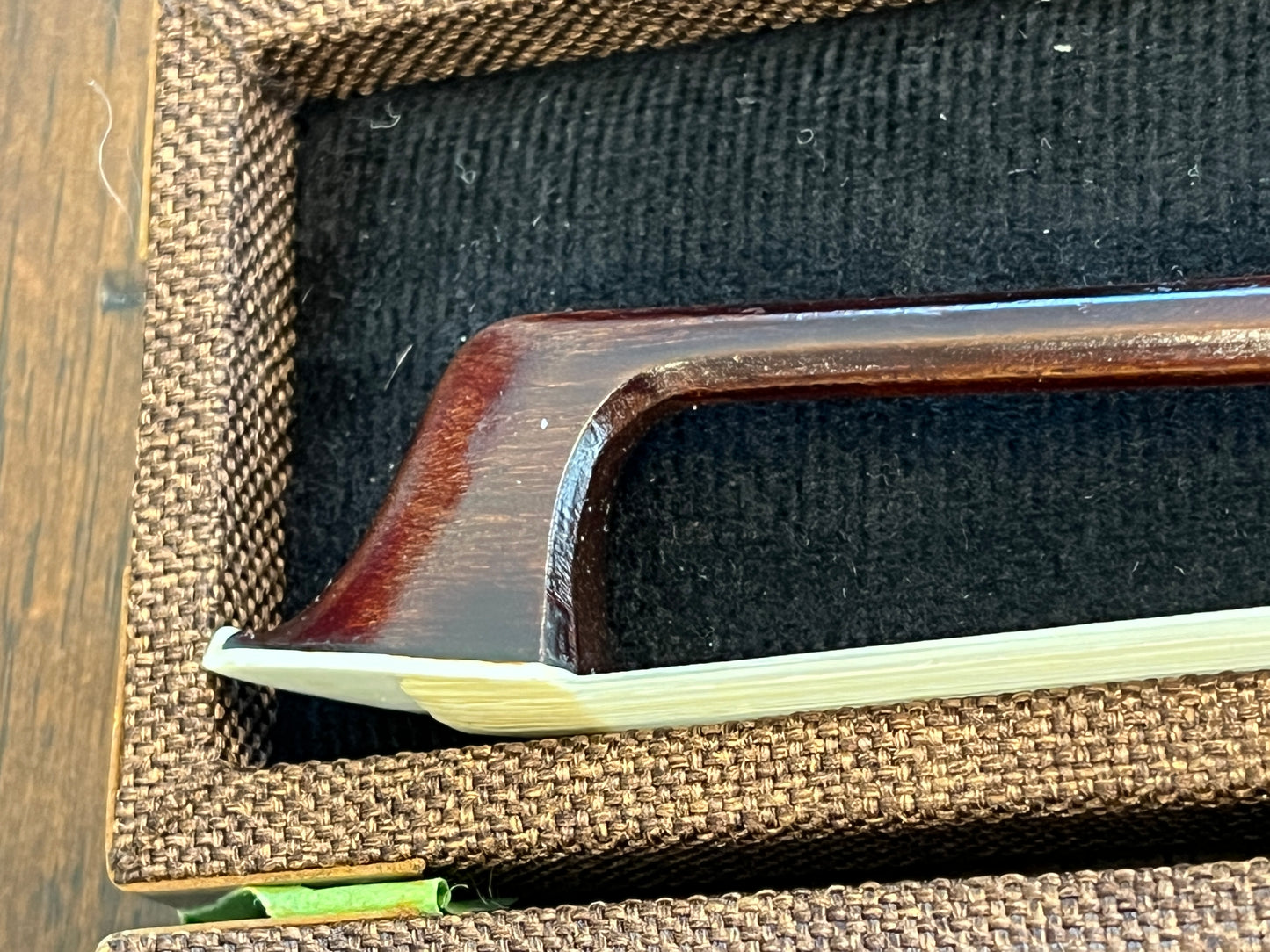 Full size bow for violin stamped 'Pfretzschner'