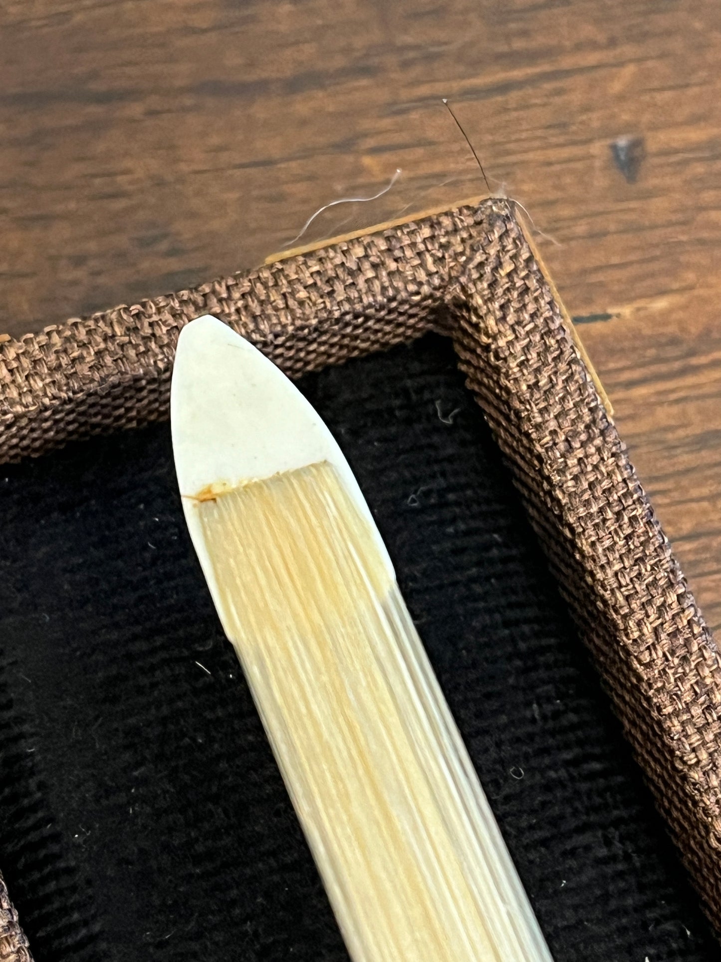 Full size bow for violin stamped 'Pfretzschner'