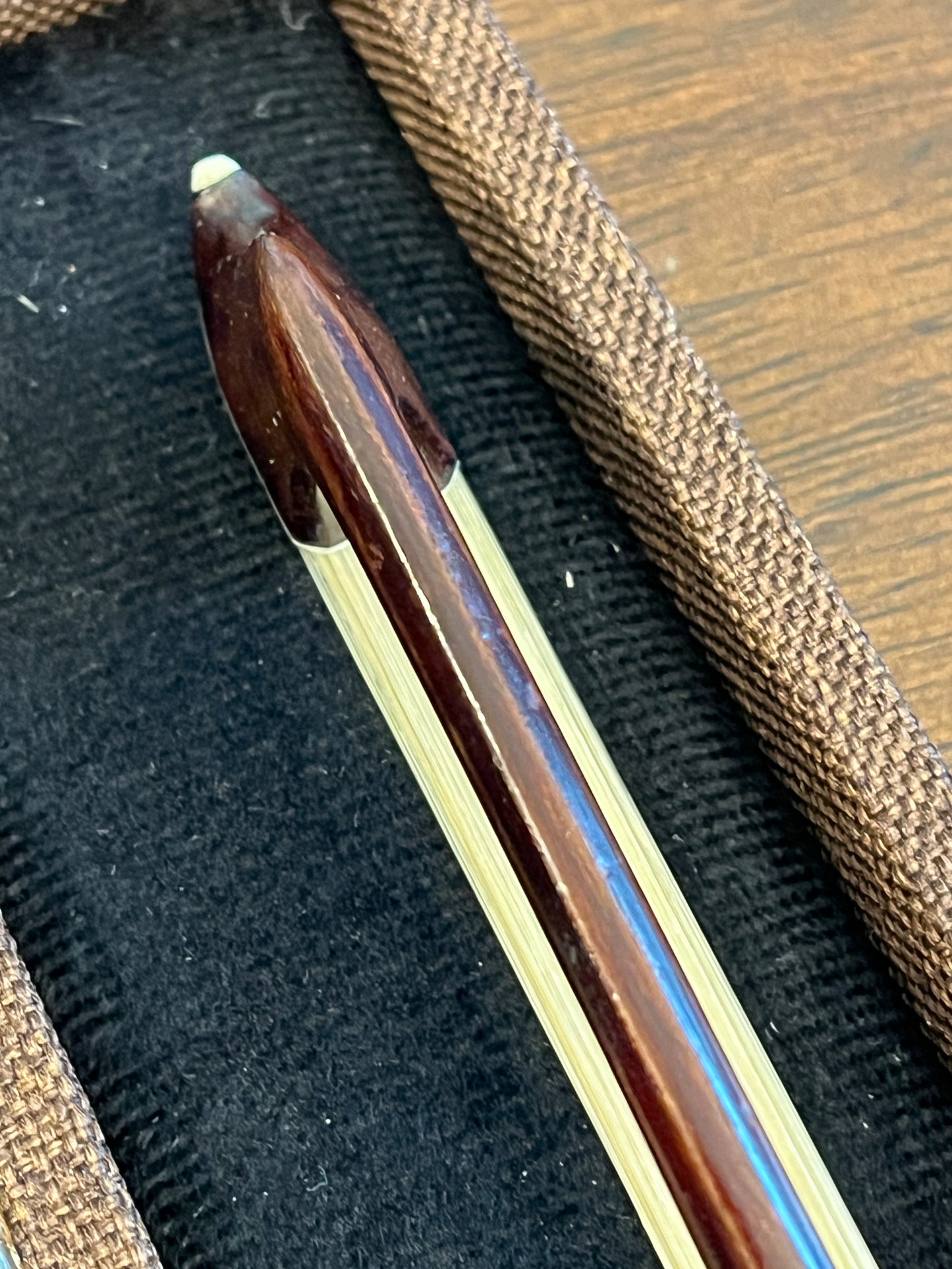 Full size bow for violin stamped 'Pfretzschner'