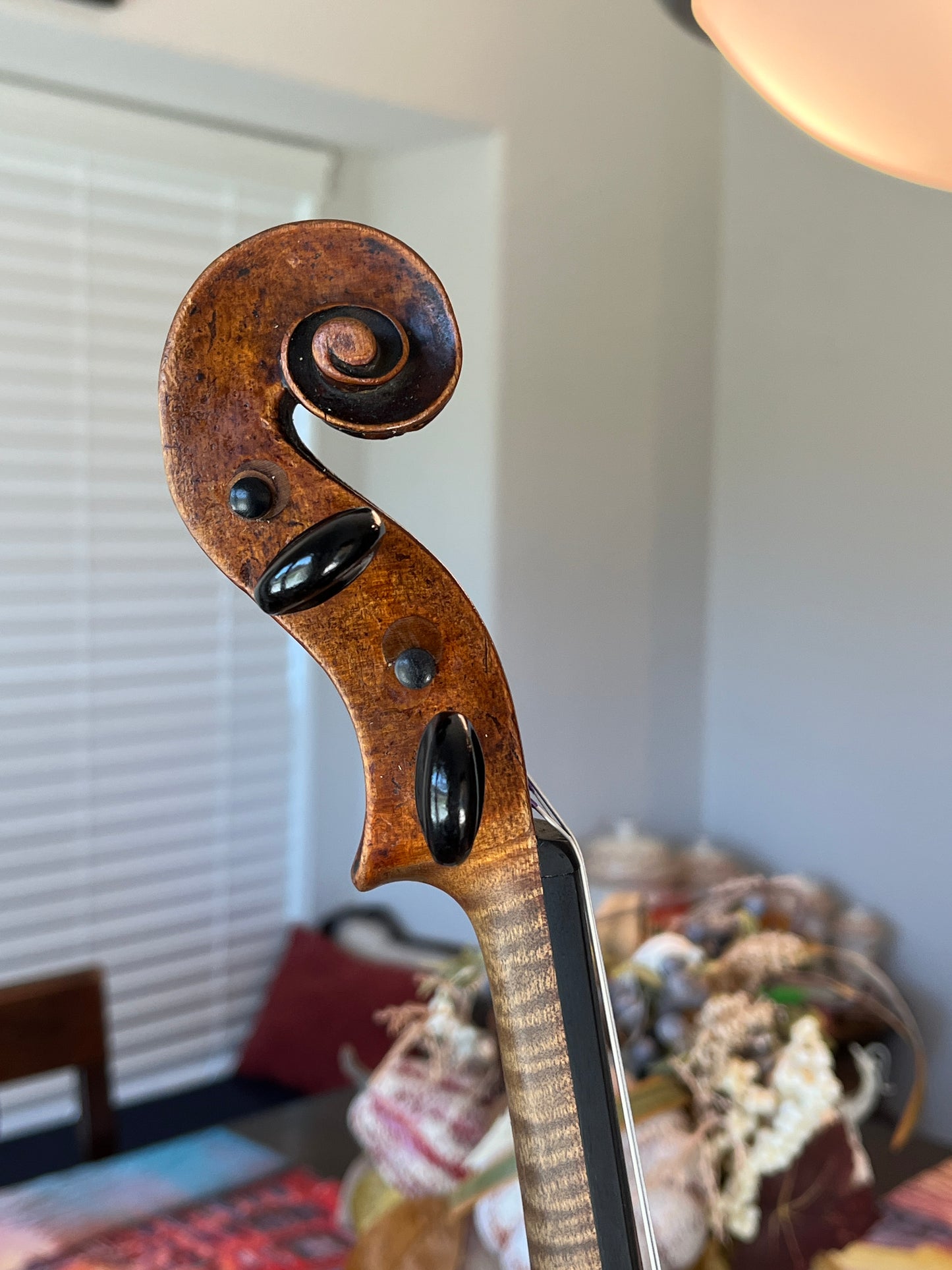 Unbranded 'Ancient' Violin / Fiddle circa 1790-1850 Old Antique violin - Mature and seasoned