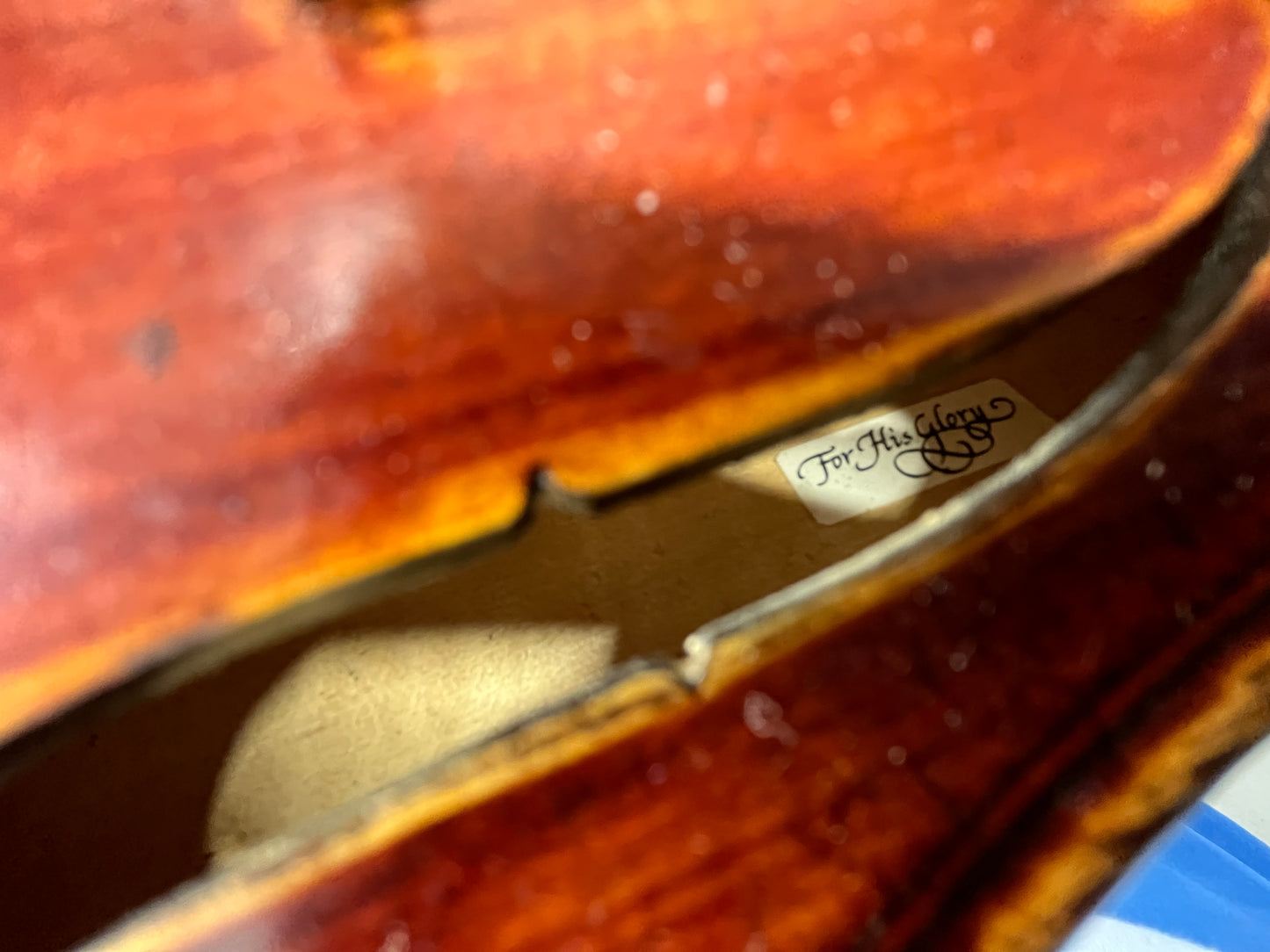 Flamed bench made Steven Tillinghast Cundall 2013 Model C no. 107 anno 2013 - Oil Varnish