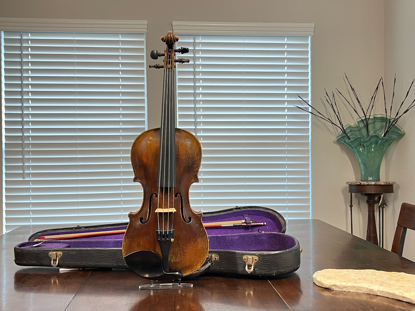 Powerful Stainer Full Size violin or fiddle 4/4 C. 1890 Likely German or Austrian