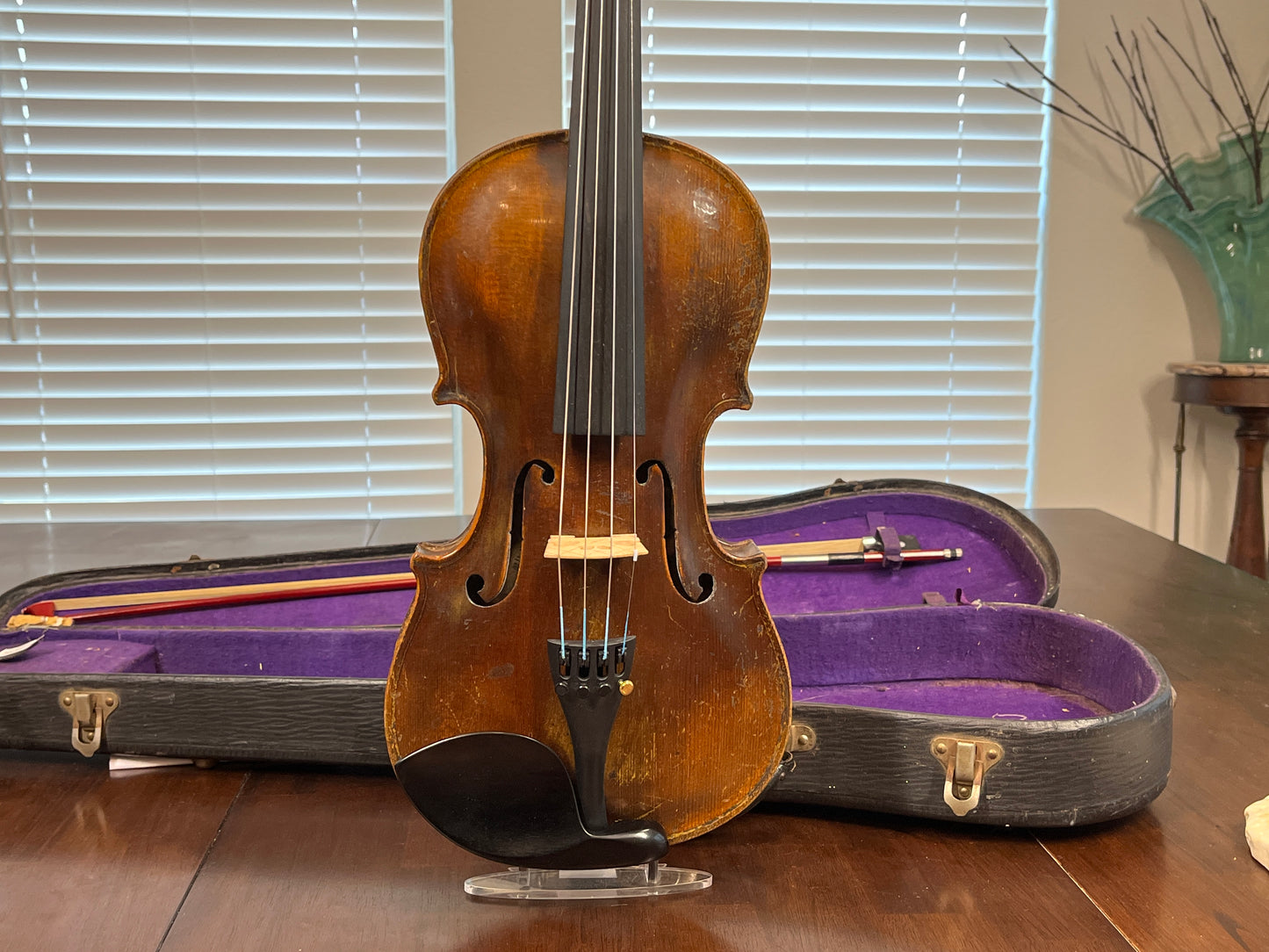 Powerful Stainer Full Size violin or fiddle 4/4 C. 1890 Likely German or Austrian