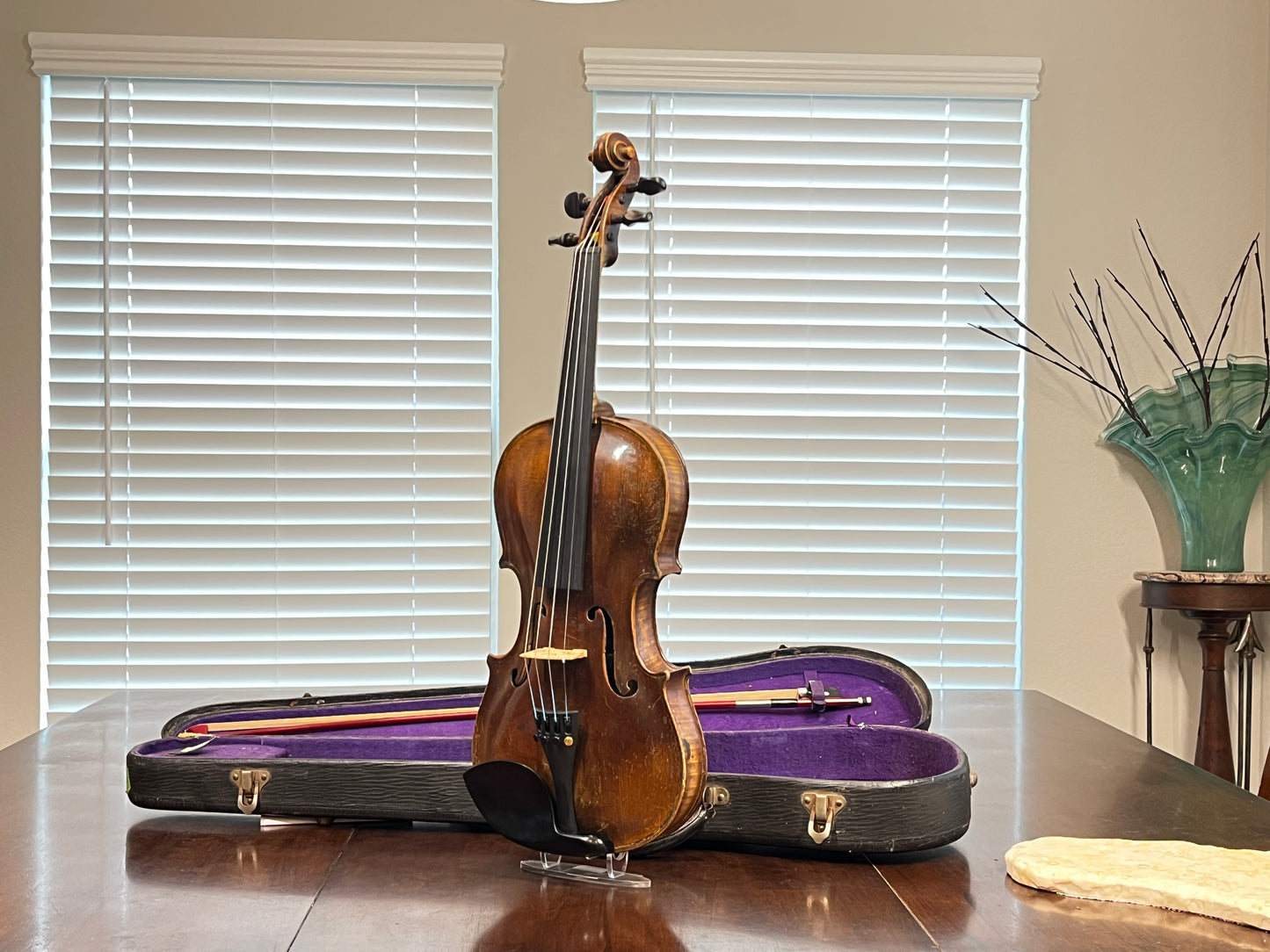 Powerful Stainer Full Size violin or fiddle 4/4 C. 1890 Likely German or Austrian