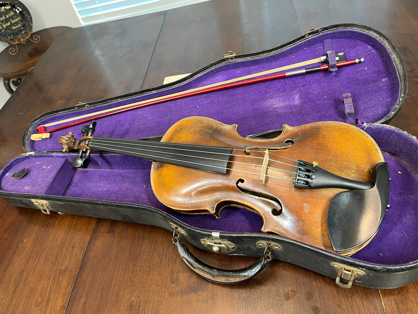 Powerful Stainer Full Size violin or fiddle 4/4 C. 1890 Likely German or Austrian