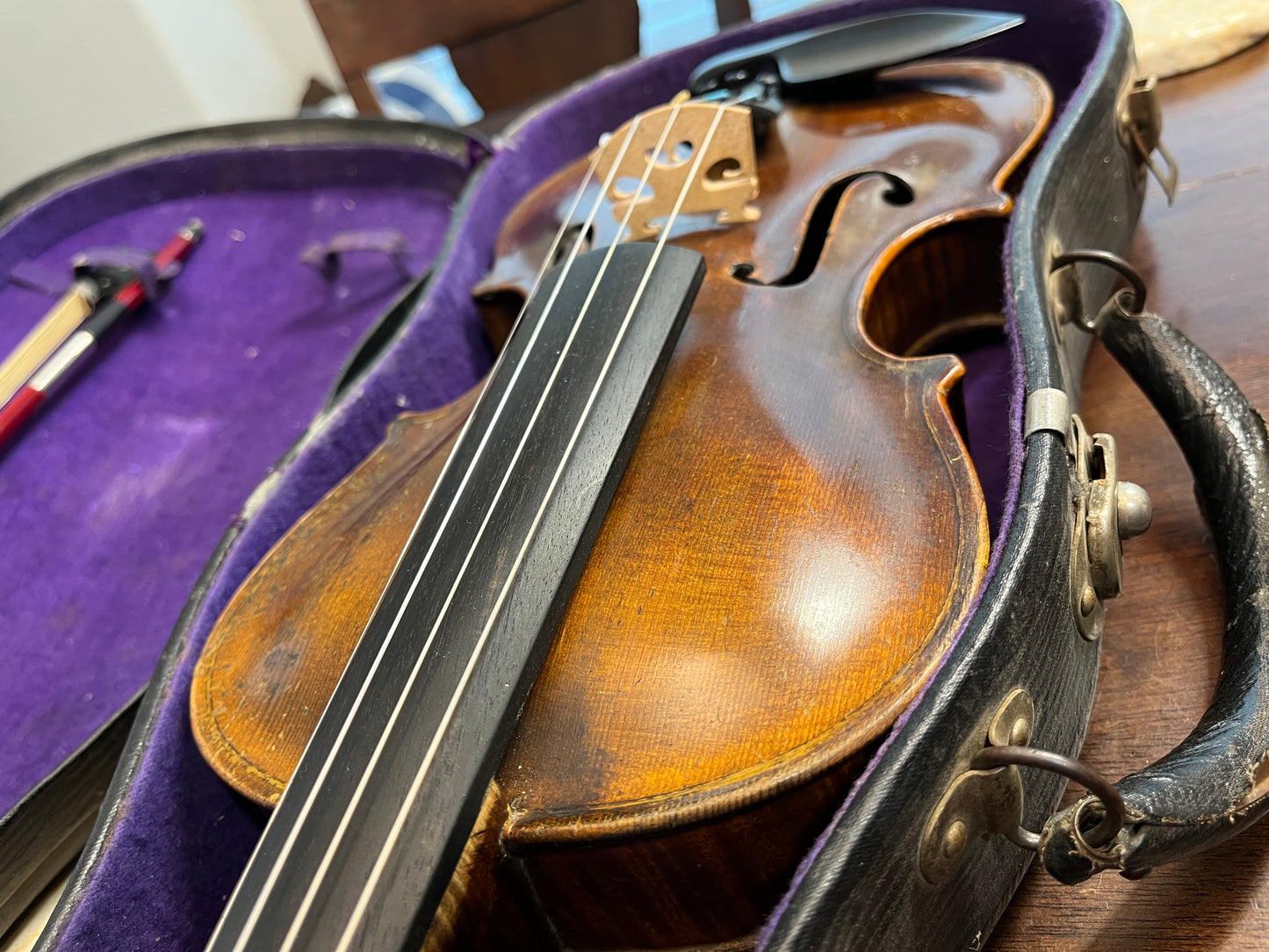 Powerful Stainer Full Size violin or fiddle 4/4 C. 1890 Likely German or Austrian