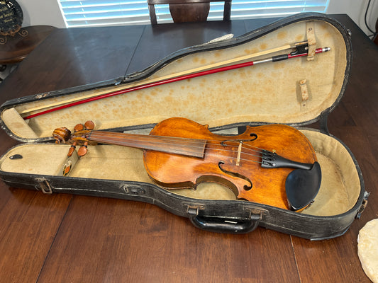 Robert Shavalier Folk Fiddle / Violin 1895 Michigan