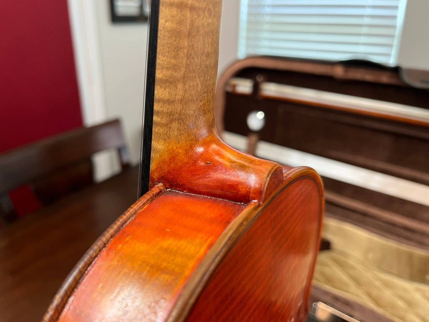Flamed full size Neuner Strad Copy Mittenwald Circa 1880-1930 4/4 Advanced