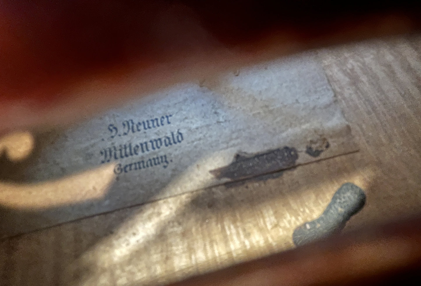 Flamed full size Neuner Strad Copy Mittenwald Circa 1880-1930 4/4 Advanced