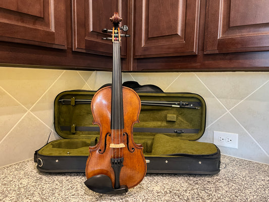 Flamed historic Selman 'Sol.' Roach 1908 Fiddle / violin