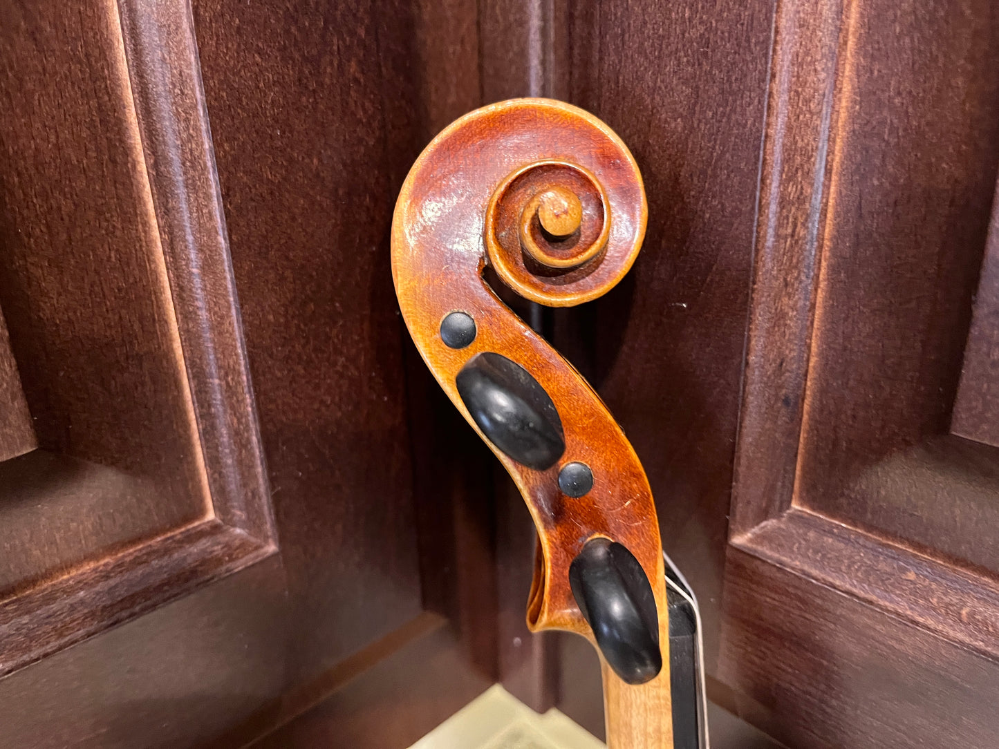 Full size Vintage E.R. Pfretzschner Strad Copy 1963 4/4 Single piece back
