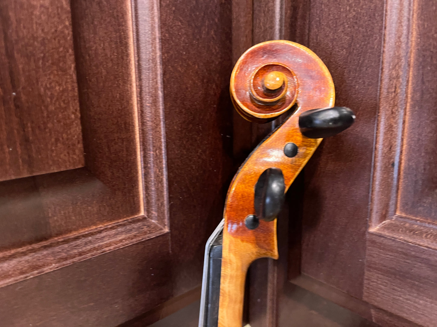 Full size Vintage E.R. Pfretzschner Strad Copy 1963 4/4 Single piece back