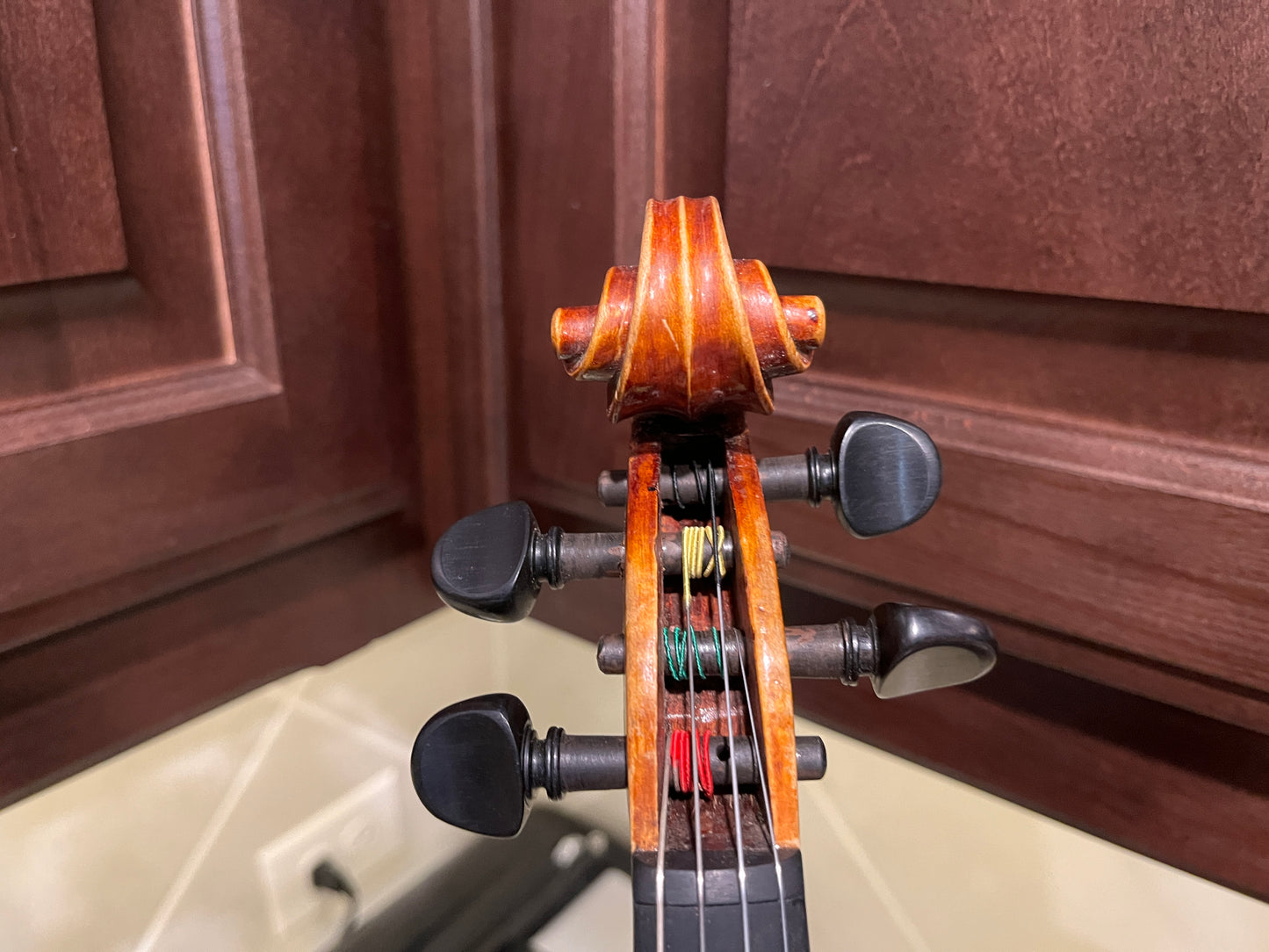 Flamed single piece back 4/4 Violin Full size Framus Copy of 1721 Strad c. 1960