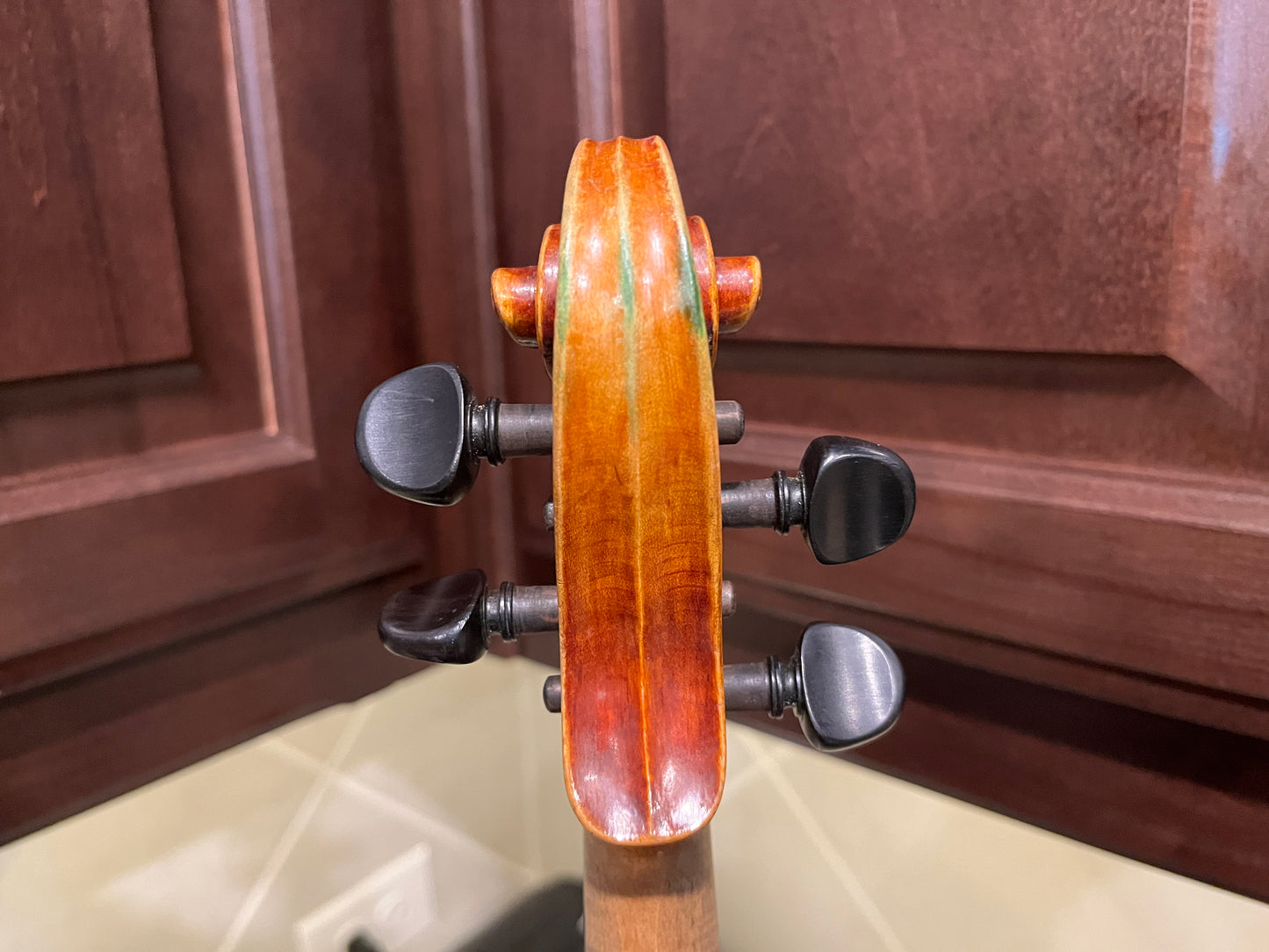 Flamed single piece back 4/4 Violin Full size Framus Copy of 1721 Strad c. 1960