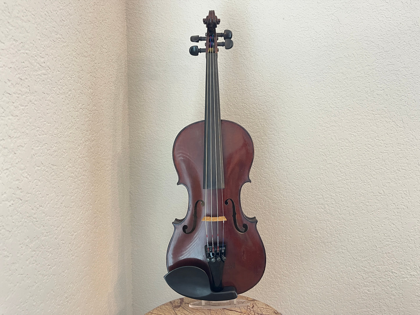 E. Martin Amati copy violin c. 1960 4/4 Full size Dark finish unlabeled but stamp on back
