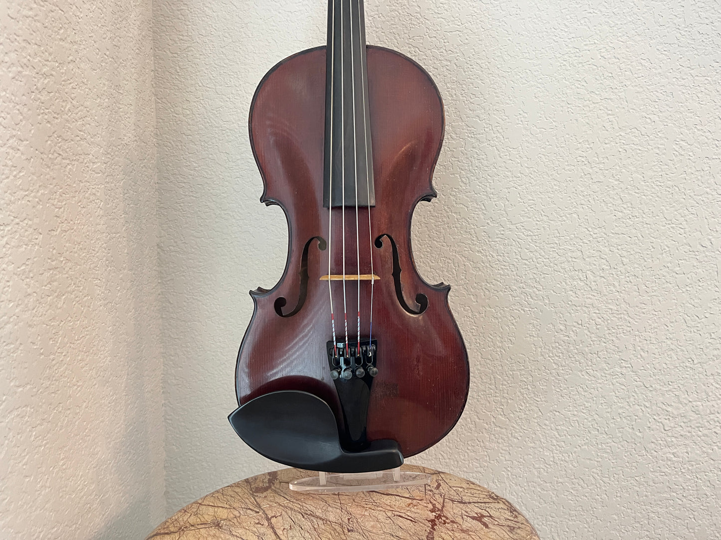 E. Martin Amati copy violin c. 1960 4/4 Full size Dark finish unlabeled but stamp on back