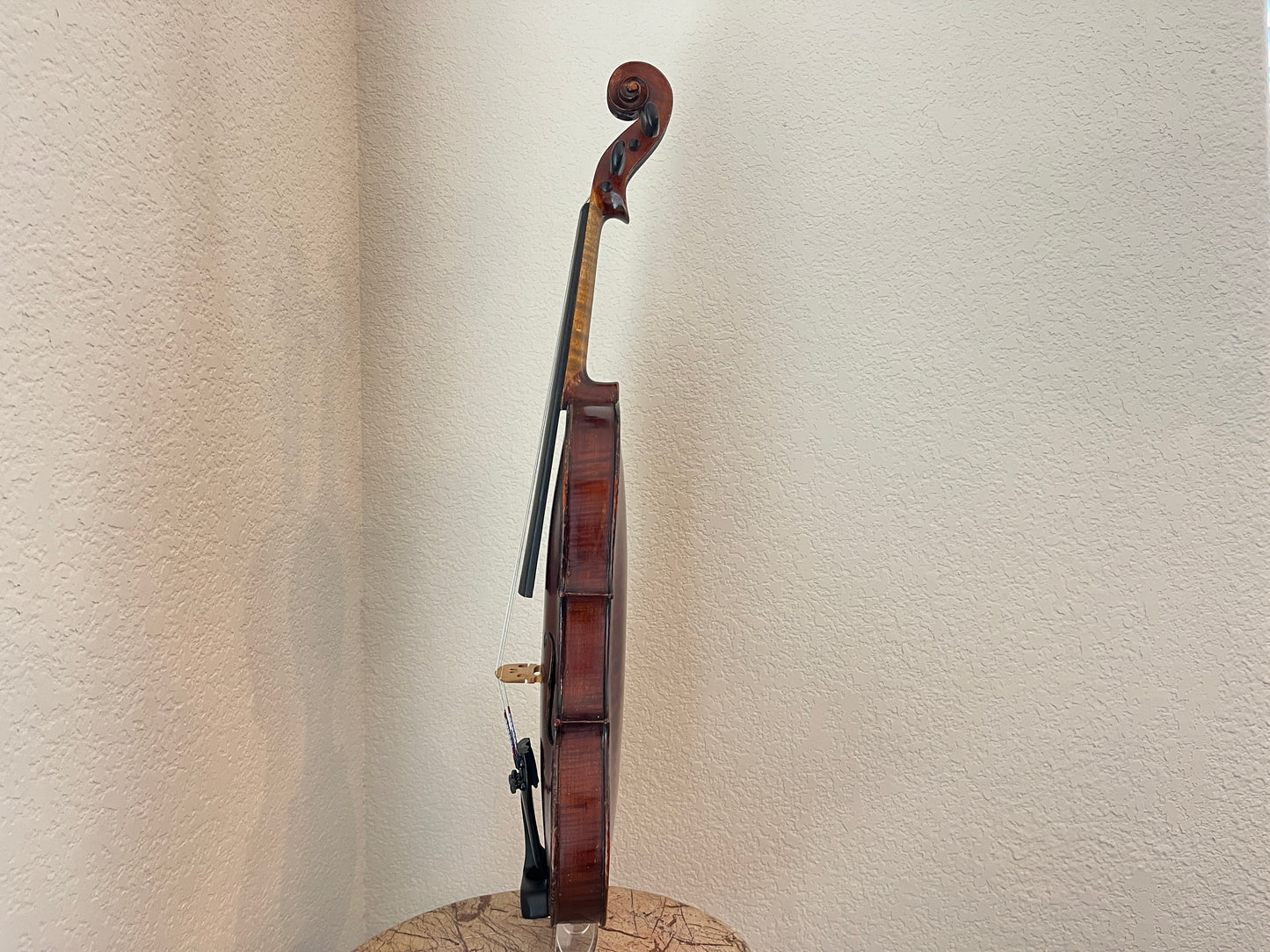 E. Martin Amati copy violin c. 1960 4/4 Full size Dark finish unlabeled but stamp on back