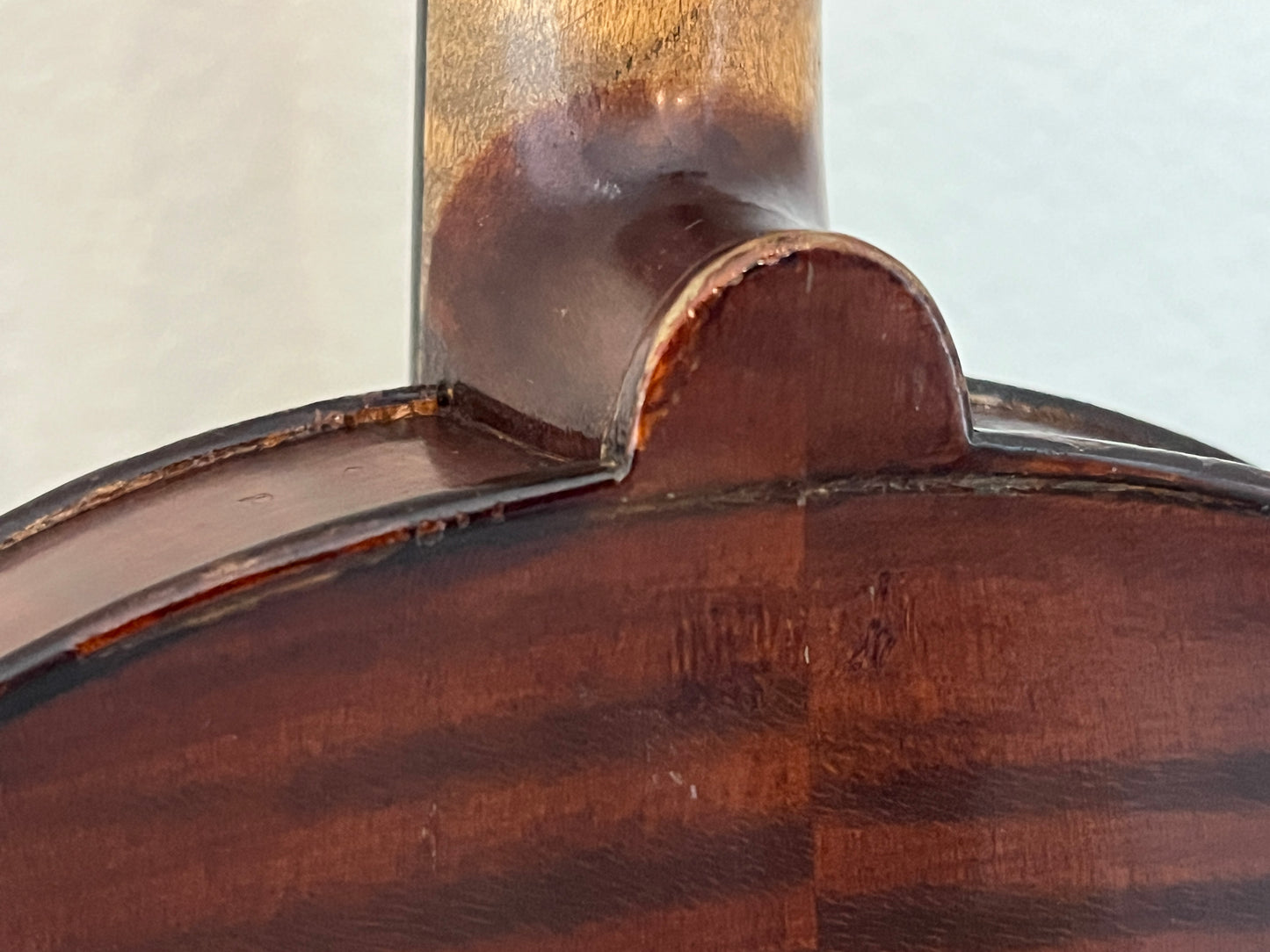 E. Martin Amati copy violin c. 1960 4/4 Full size Dark finish unlabeled but stamp on back