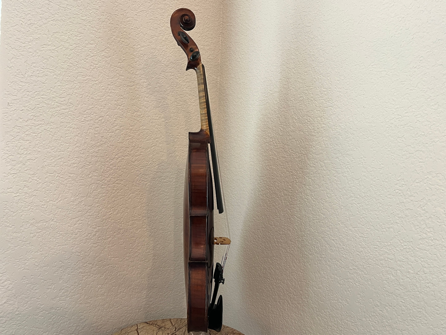 E. Martin Amati copy violin c. 1960 4/4 Full size Dark finish unlabeled but stamp on back