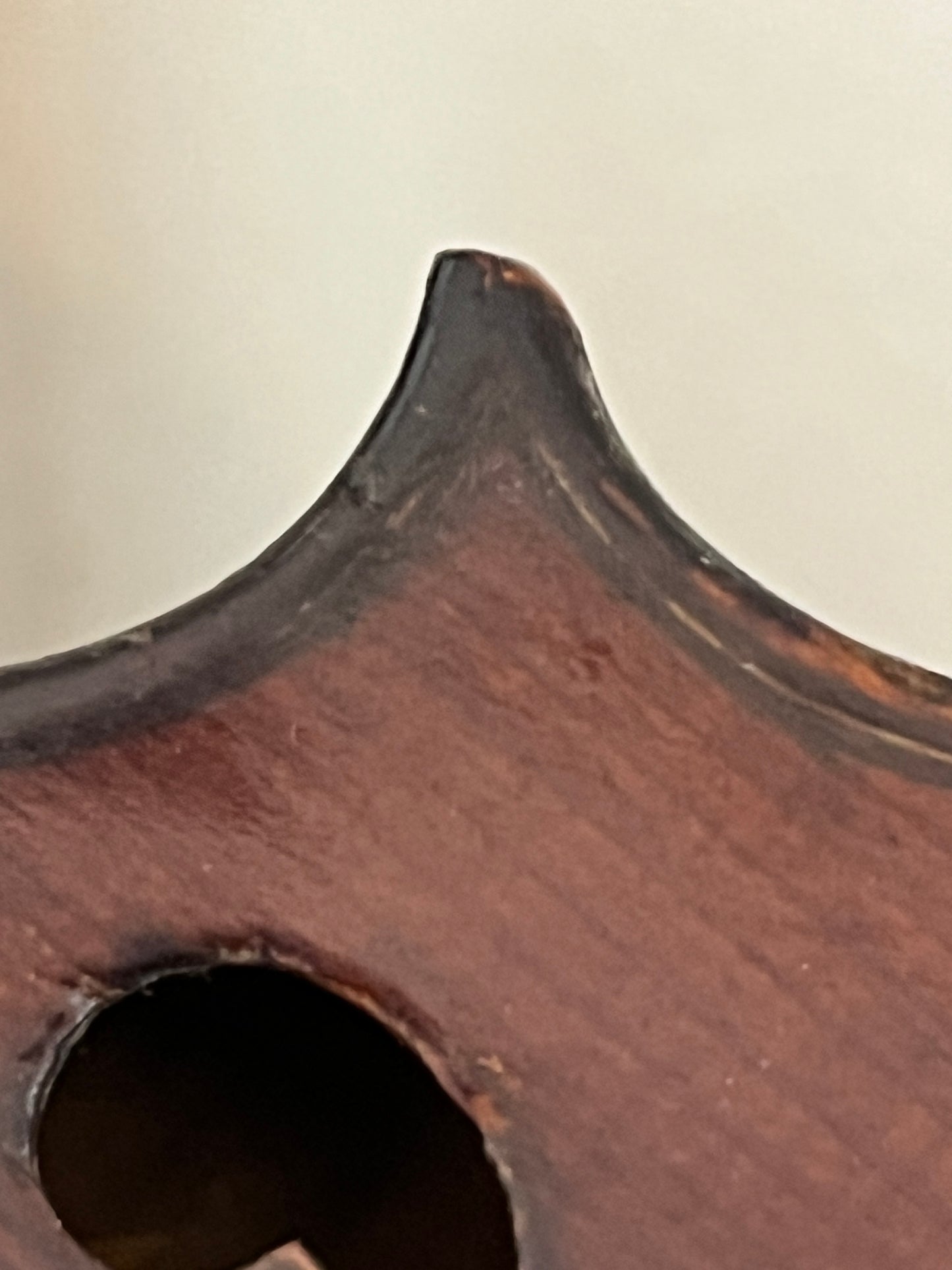 E. Martin Amati copy violin c. 1960 4/4 Full size Dark finish unlabeled but stamp on back