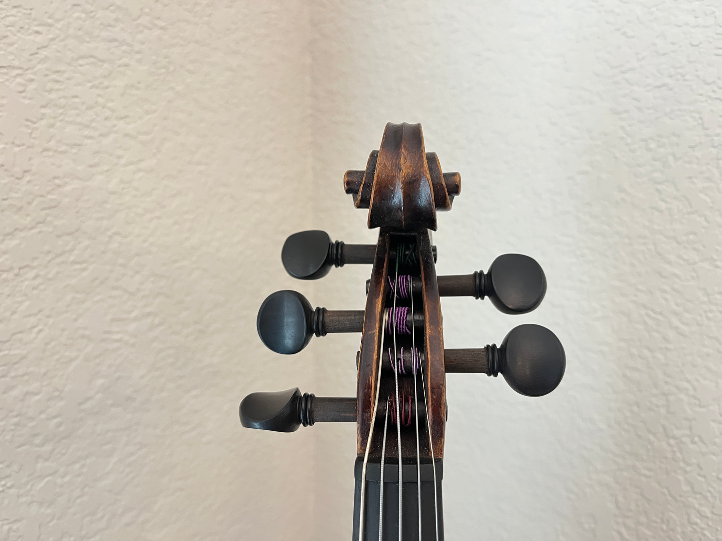 * Sound sample - Vintage Glass Stamped Converted 5 String (Five string) Violin fiddle c. 1920