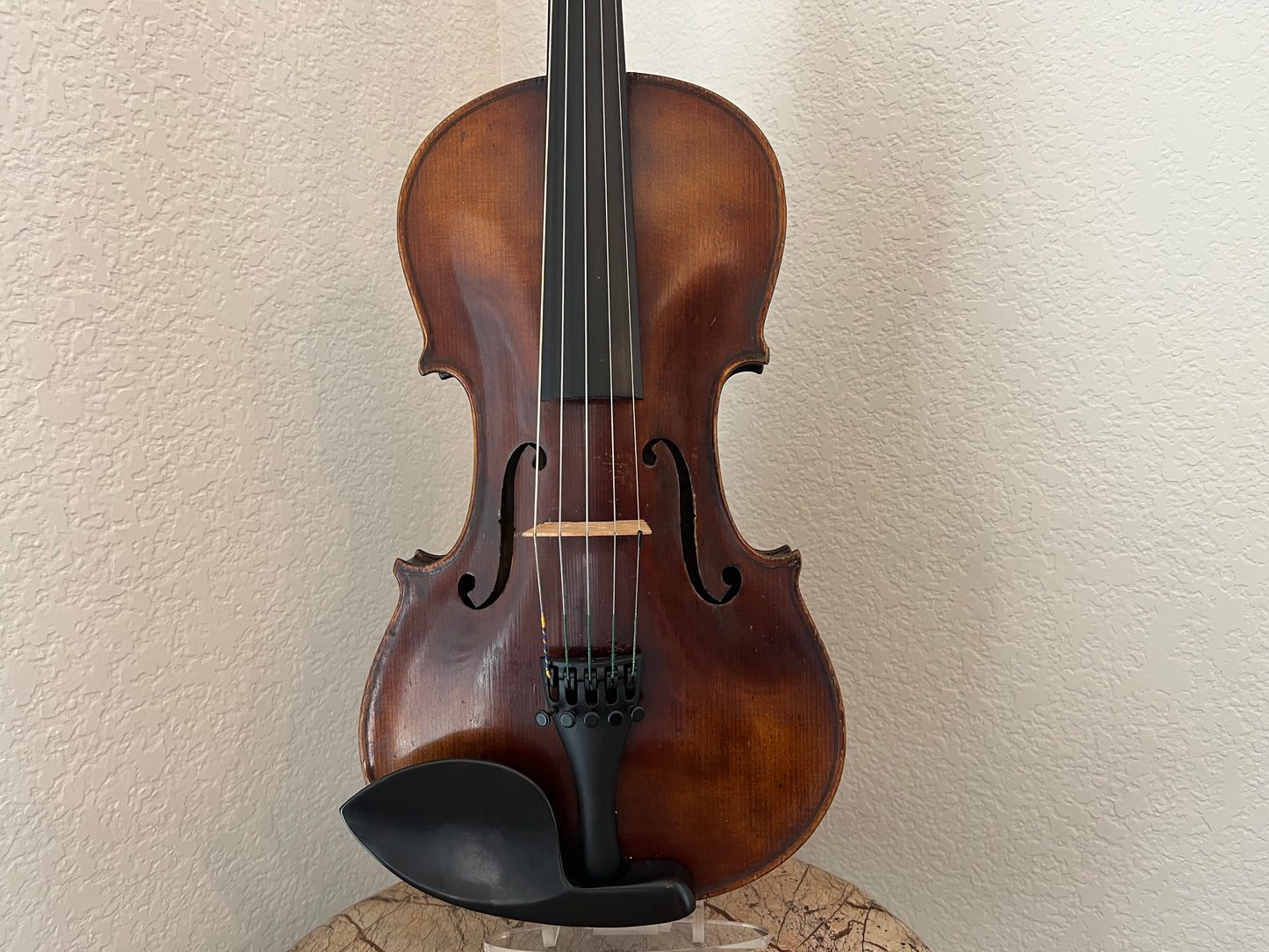 * Sound sample - Vintage Glass Stamped Converted 5 String (Five string) Violin fiddle c. 1920