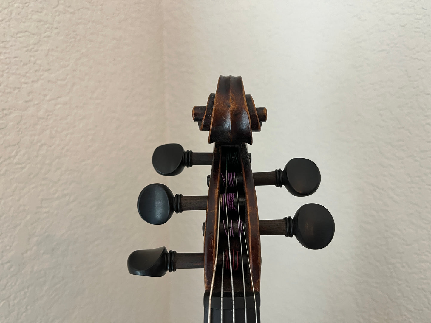 * Sound sample - Vintage Glass Stamped Converted 5 String (Five string) Violin fiddle c. 1920