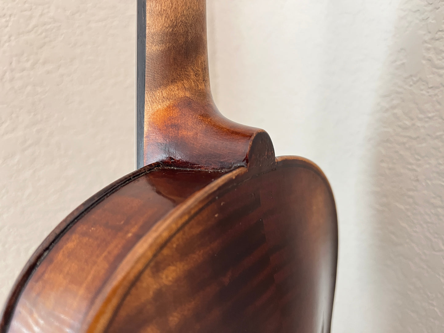 * Sound sample - Vintage Glass Stamped Converted 5 String (Five string) Violin fiddle c. 1920