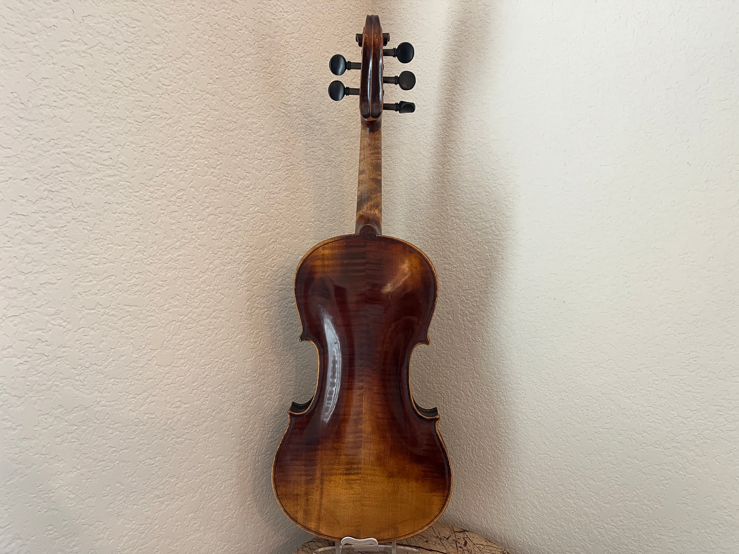 * Sound sample - Vintage Glass Stamped Converted 5 String (Five string) Violin fiddle c. 1920