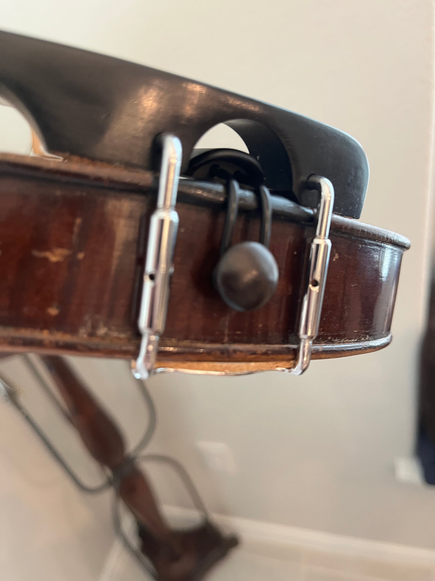 * Sound sample - Vintage Glass Stamped Converted 5 String (Five string) Violin fiddle c. 1920