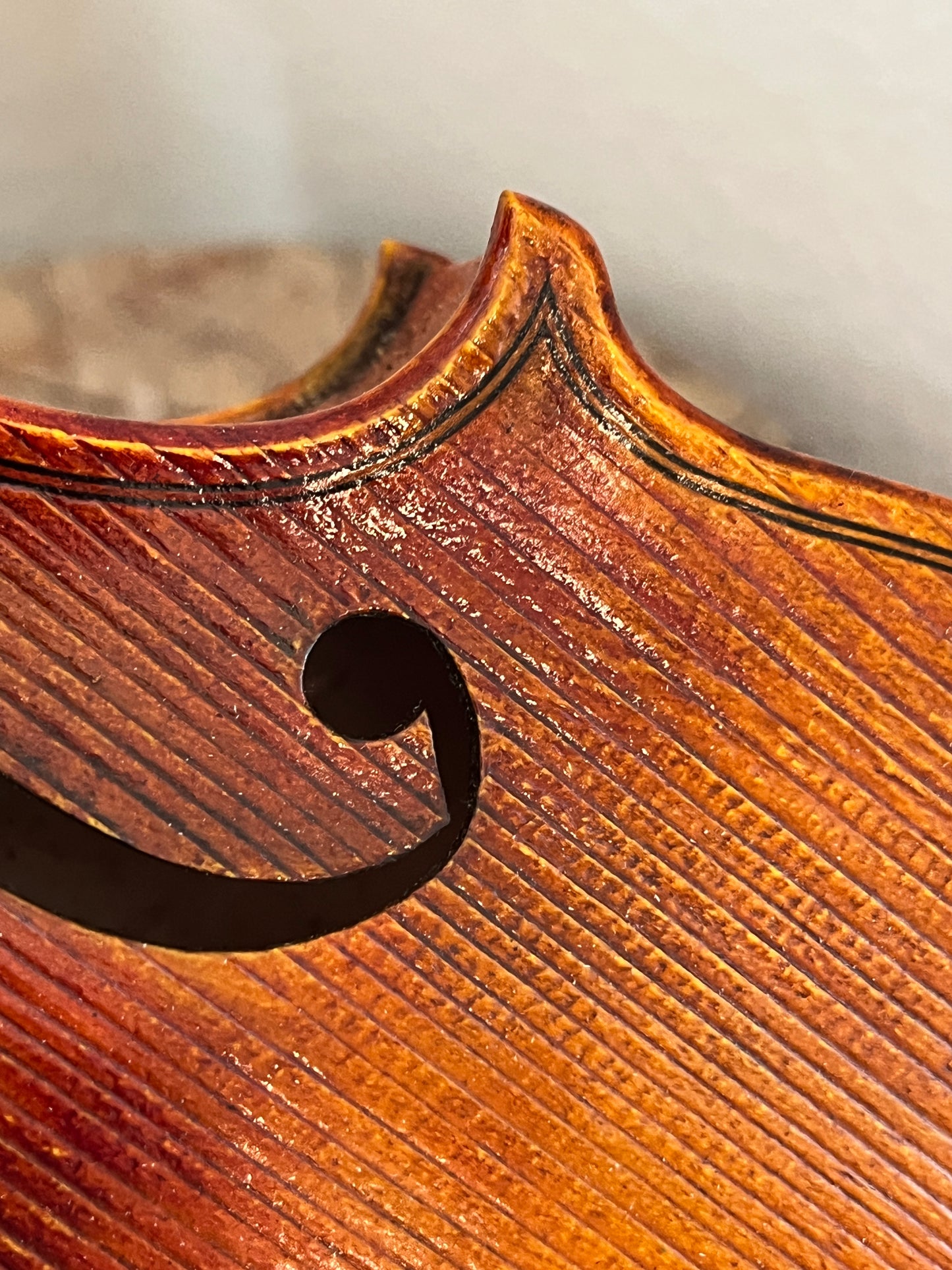 Single piece back flamed Bench made violin by Ivan of Bonev Violins #71 2025