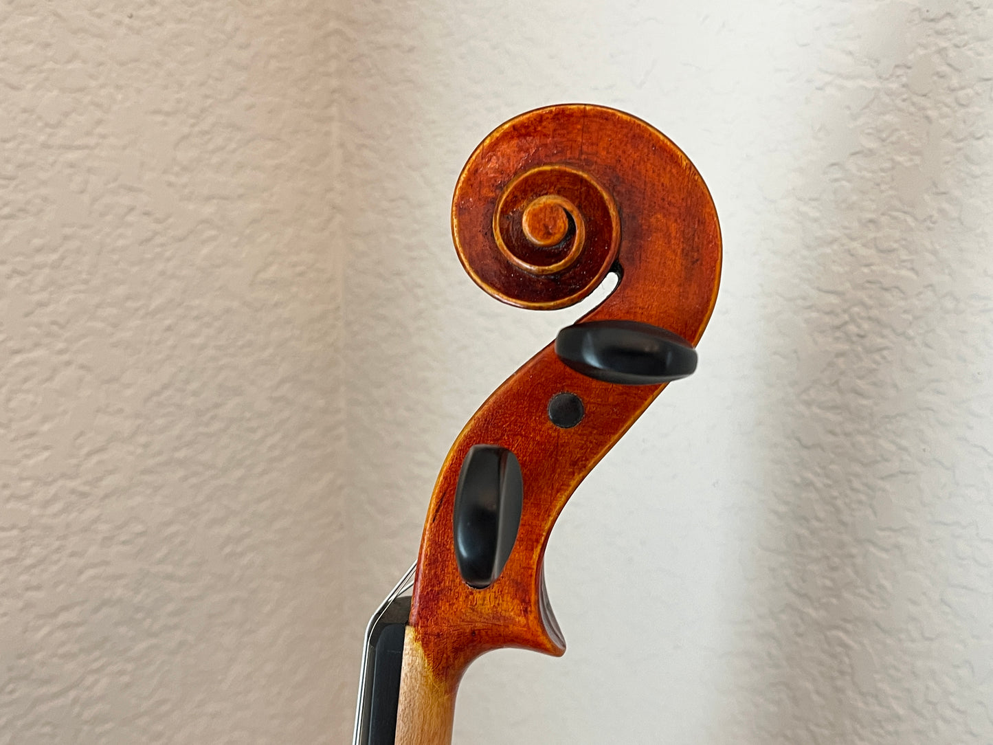 Single piece back flamed Bench made violin by Ivan of Bonev Violins #71 2025
