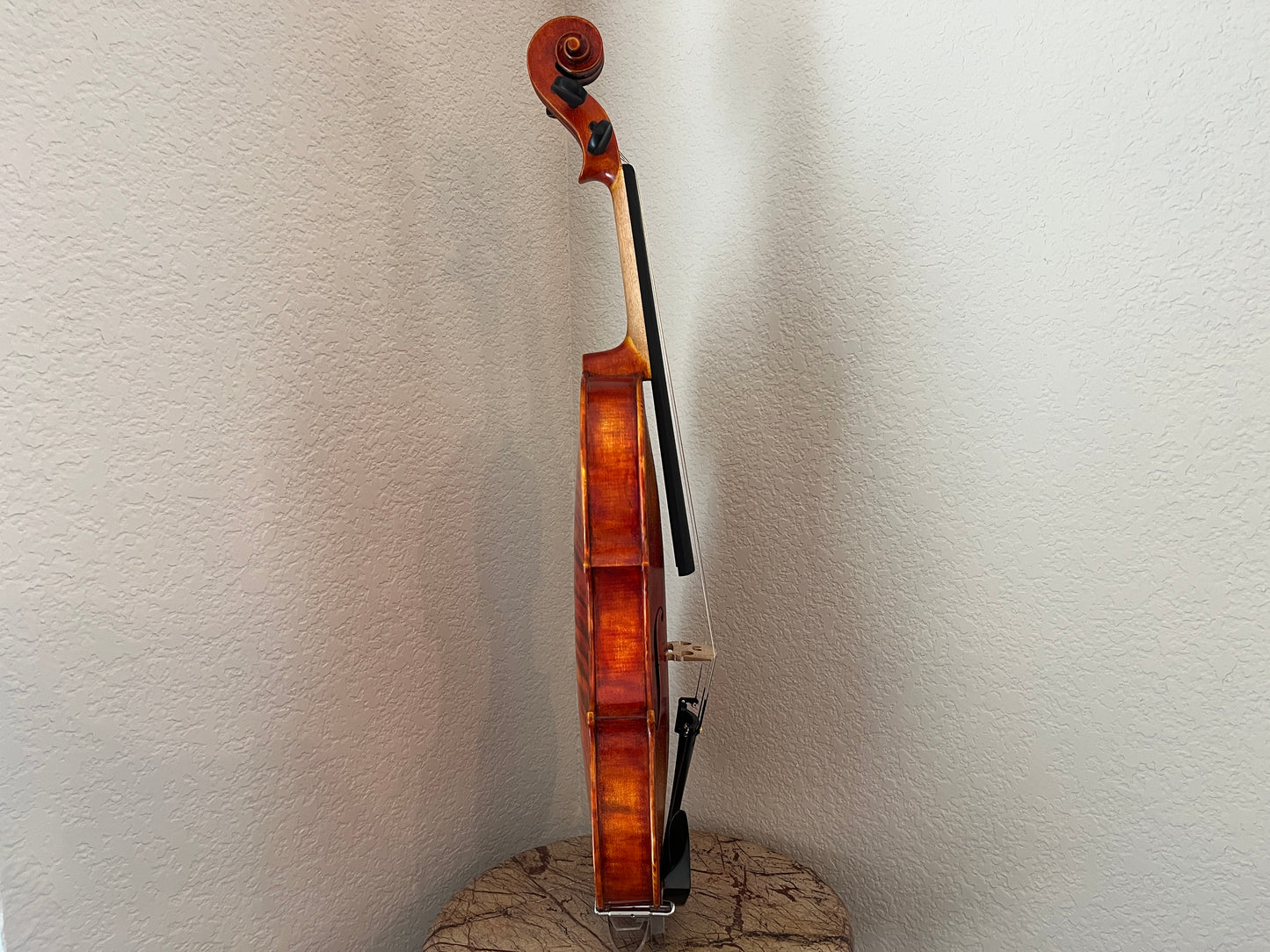 Single piece back flamed Bench made violin by Ivan of Bonev Violins #71 2025