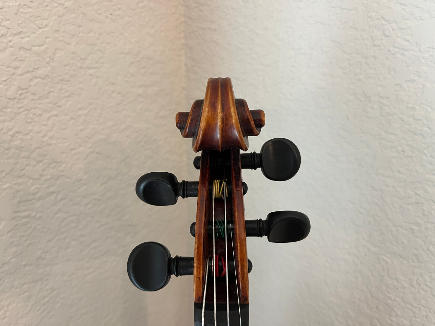 Powerful projection Unbranded Flamed and fluted Violin c. 1880-1920 with demo sound sample