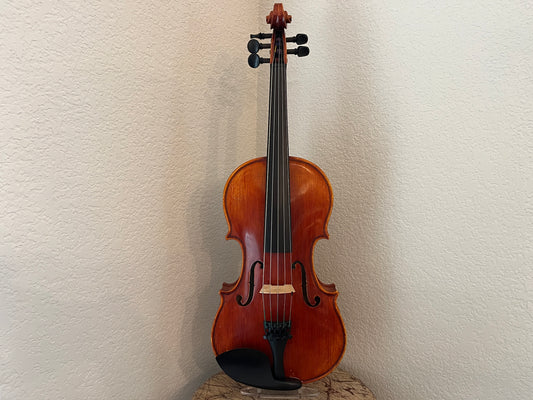 5 string fiddle, violin size but made from a 14" viola c. 2012