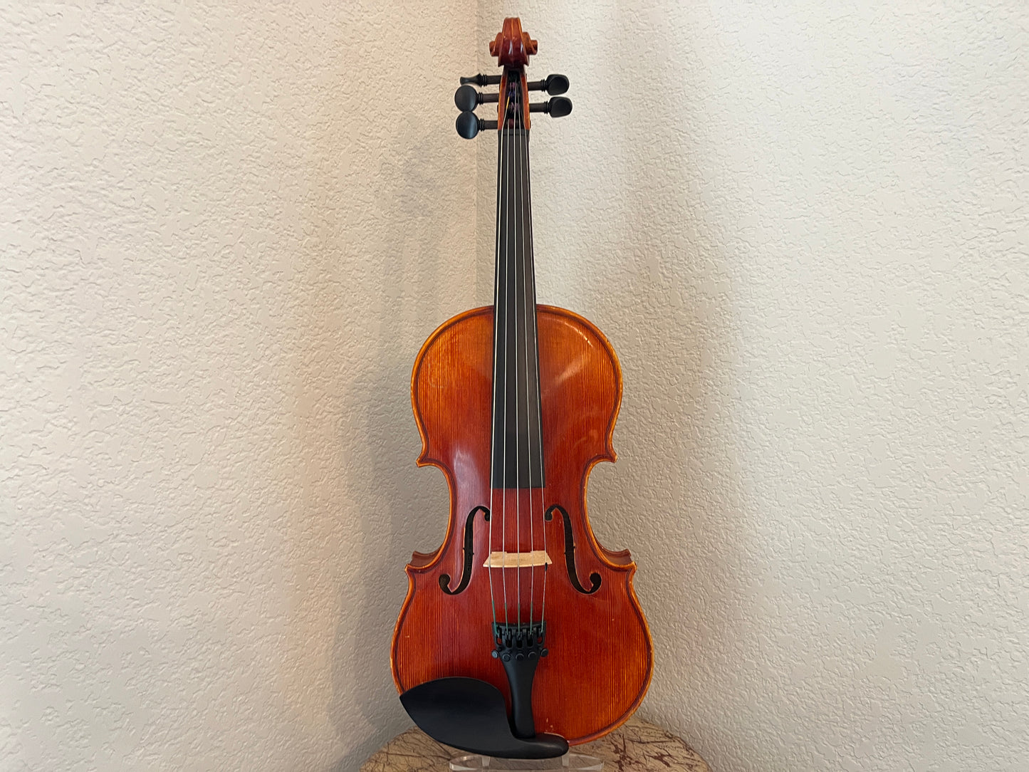 5 string fiddle, violin size but made from a 14" viola c. 2012