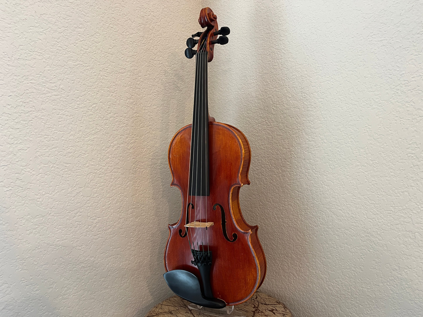 5 string fiddle, violin size but made from a 14" viola c. 2012