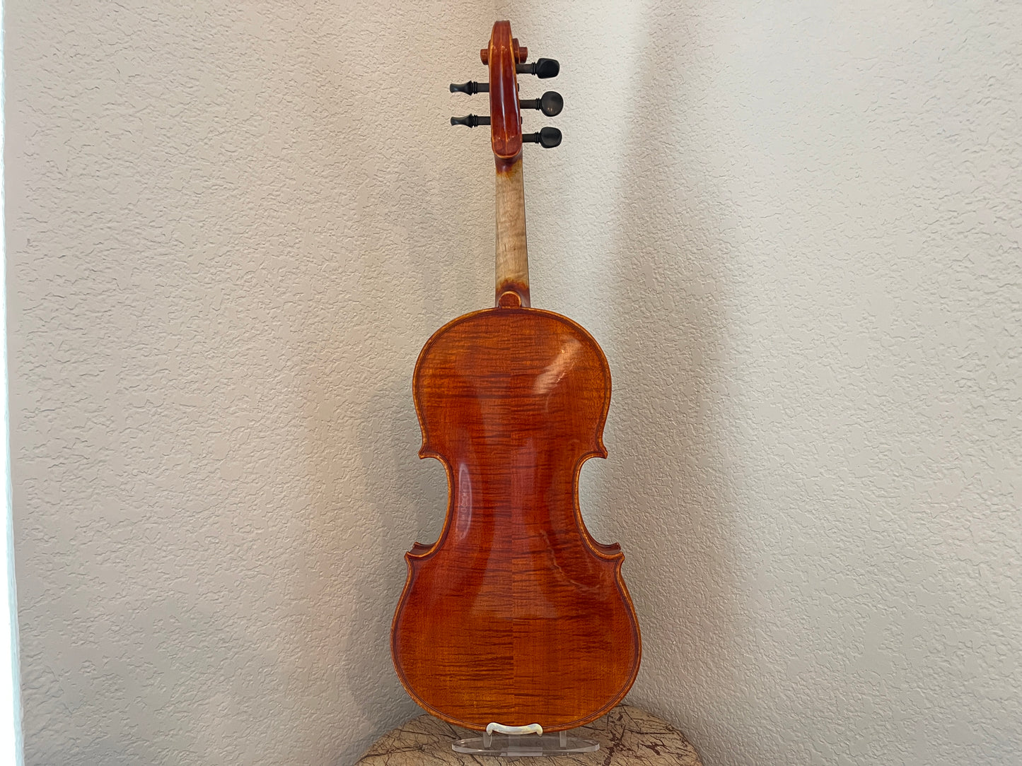 5 string fiddle, violin size but made from a 14" viola c. 2012