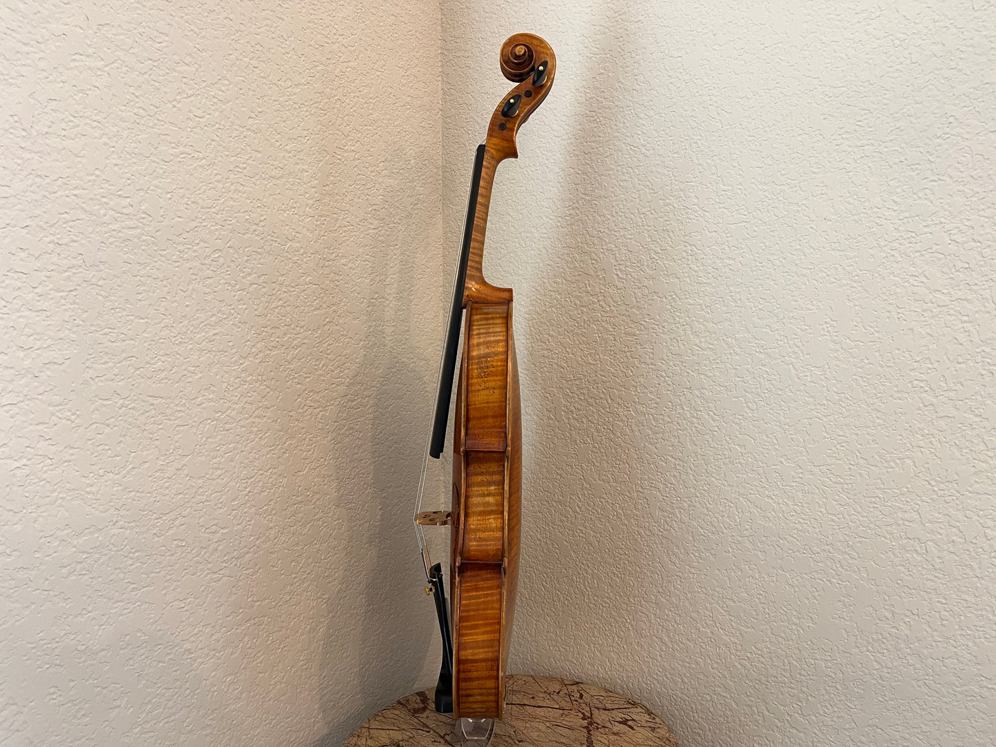 Flamed Hermann Geipel violin full size Strad copy 1935
